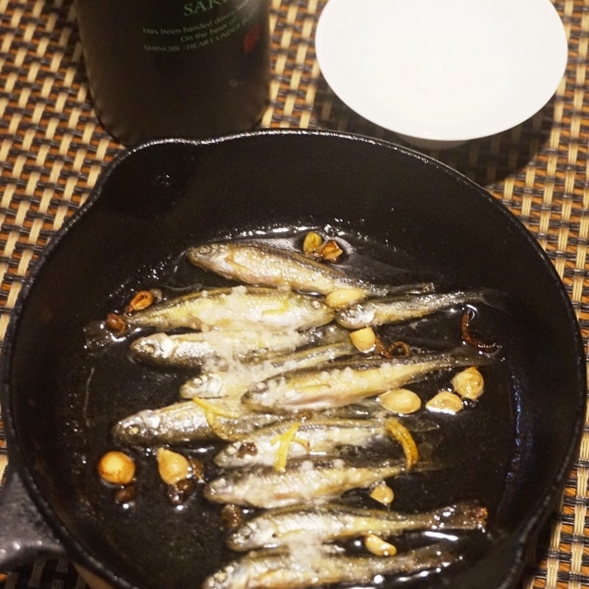 ワインに日本酒に モロコの柚子アヒージョ レシピ 作り方 By 酔いどれんぬ 楽天レシピ ワインに日本酒に モロコの柚子アヒージョ レシピ 作り方 By 酔いどれんぬ 楽天レシピ